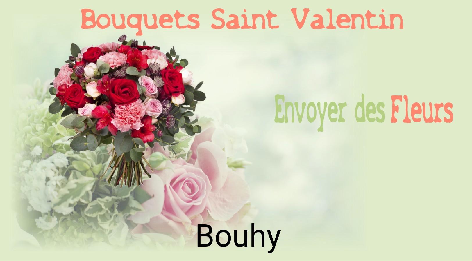Roses de Saint-Valentin livrées à Bouhy